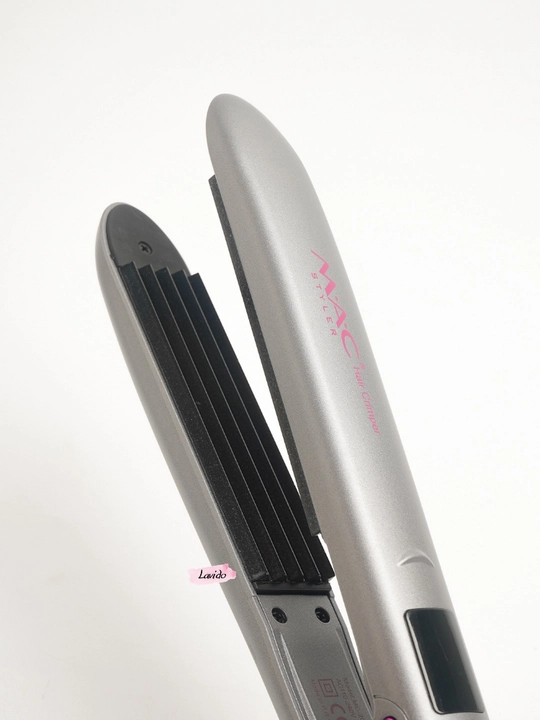 MAC MC-2016 titan qotishmali professional soch uchun gofra dazmol