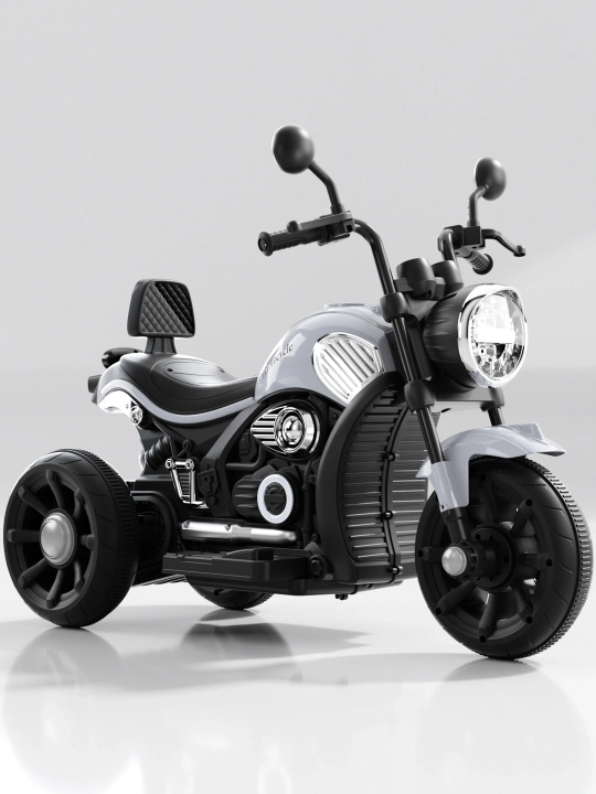 2–9 yoshli bolalar uchun mos keladigan, Bluetooth musiqaga ega elektr mototsikl