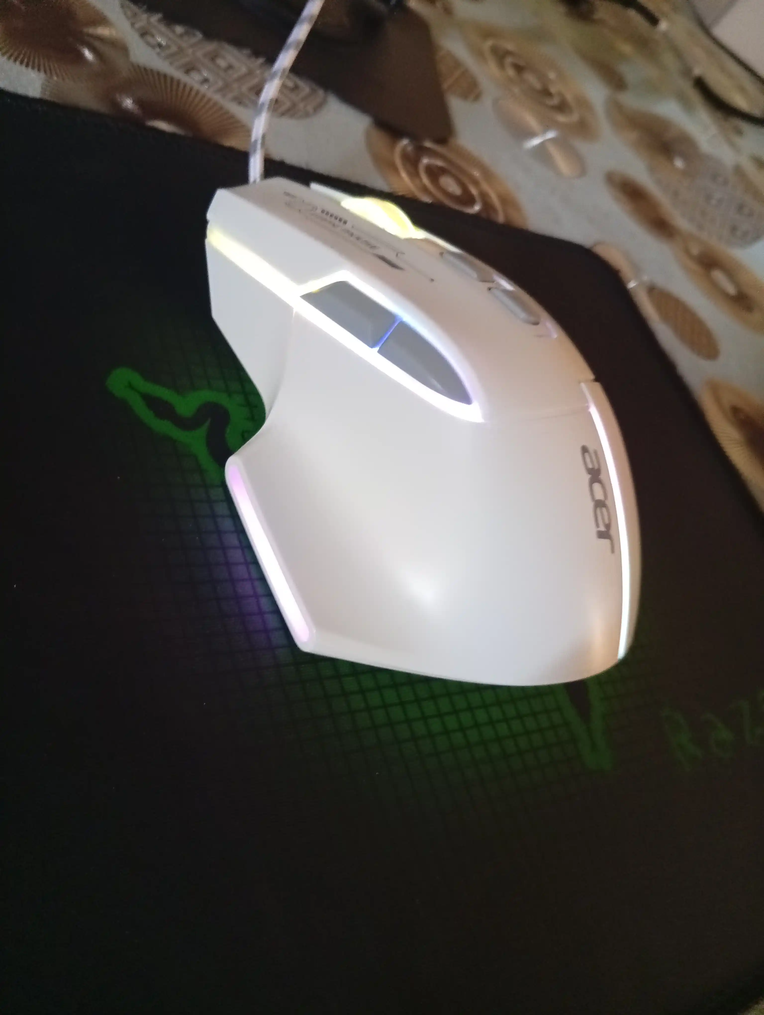 Игровая мышь Acer OMW950 RGB 7200 DPI — точность, скорость и полный контроль