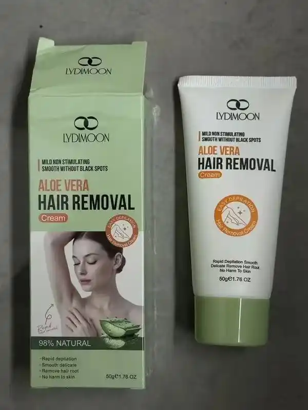 Крем для депиляции LYDIMOON Aloe Vera Mild с экстрактом алоэ вера