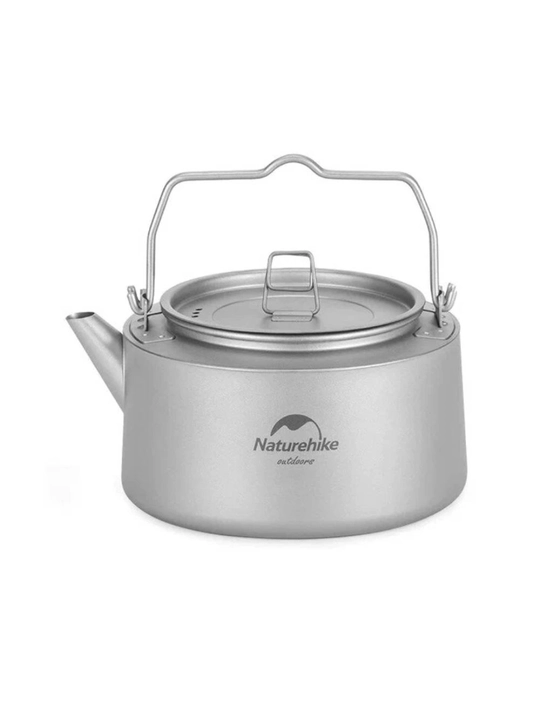 Титановый туристический чайник Naturehike NH21CJ007, 1 л