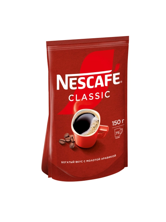 Натуральный растворимый кофе Nescafe Gold DP, 150 г