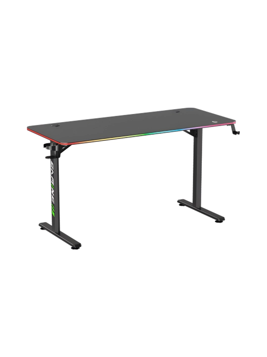 GMD08-4 konturli RGB yoritgichli o‘yin kompyuter stoli, 140x60x75 sm - 