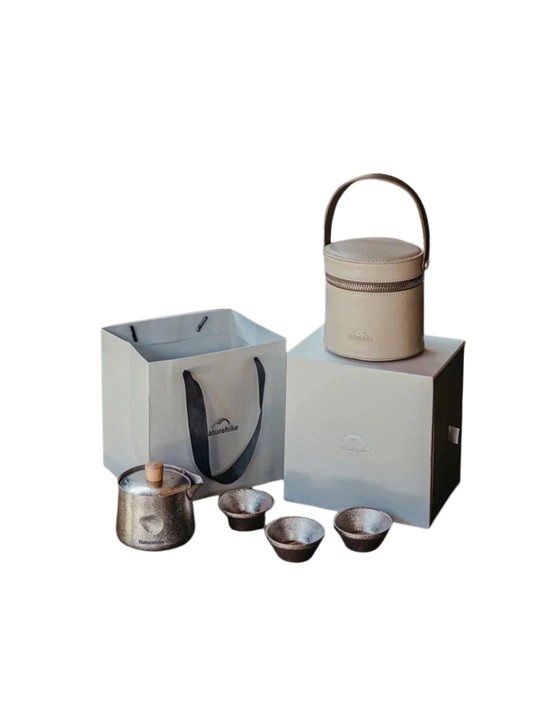 Титановый чайный набор Naturehike CNK2450CF025 - 