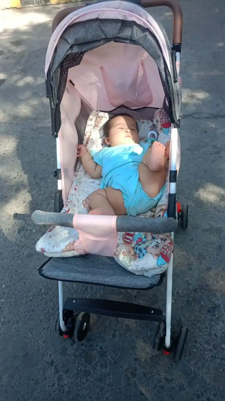 Коляска прогулочная, детская, складная, легкая, для малыша