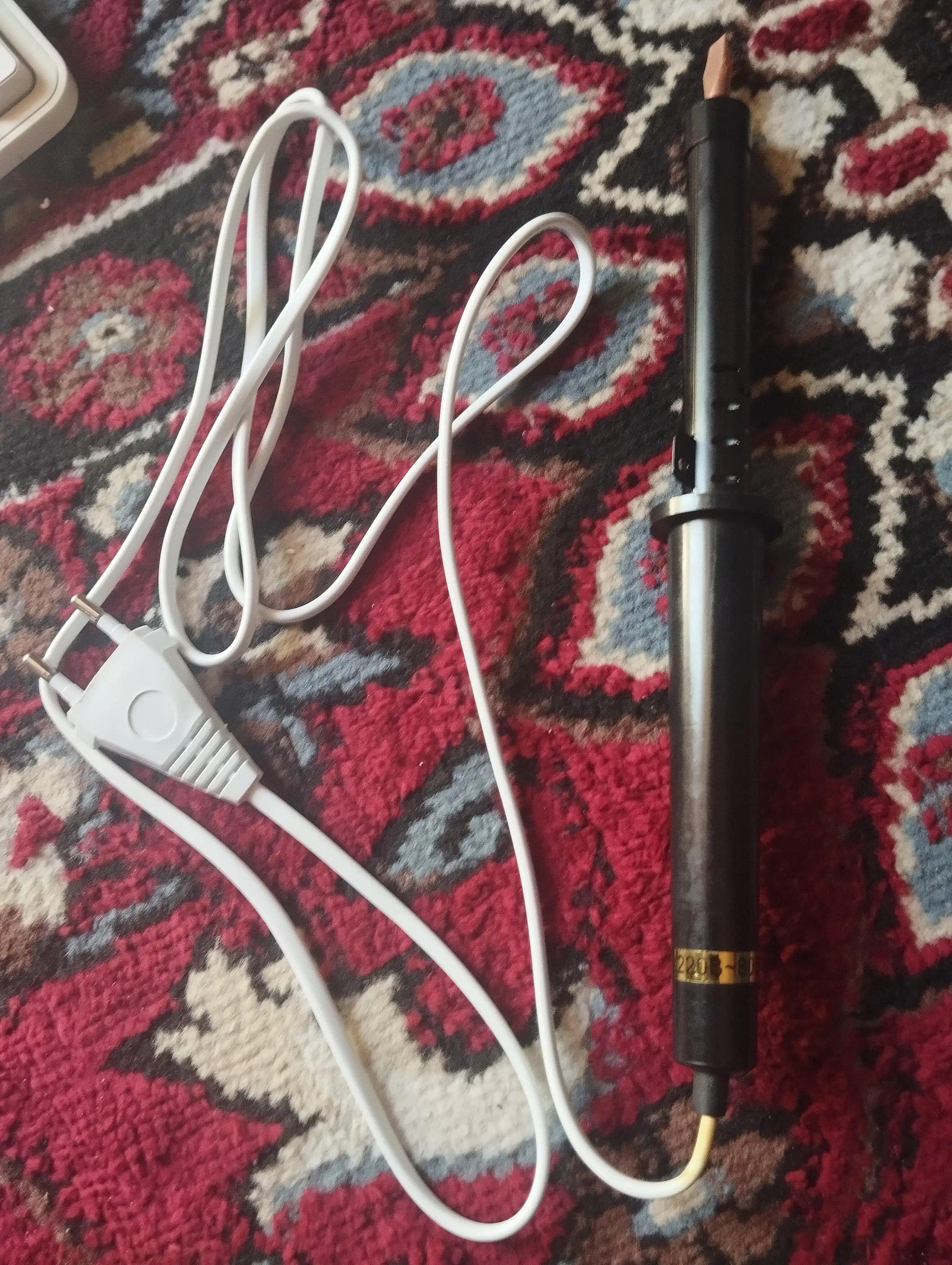 40W/65W/80W/100W, 220V kuchlanishli, mis nayzali, simlarni kavsharlash uchun mo‘ljallangan elektr kavsharlagich