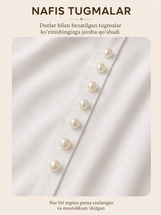Oq kofta, ayol va qizlar uchun oq bluzka, maktab uchun oq kofta, standart s-xl