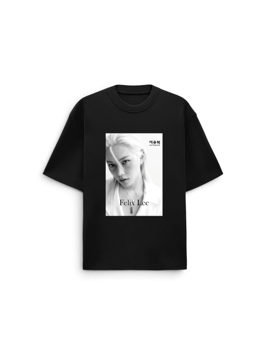 Футболка K-POP Straykids FELIX APRIL by ARTYOM CHOI, oversize, unisex - 