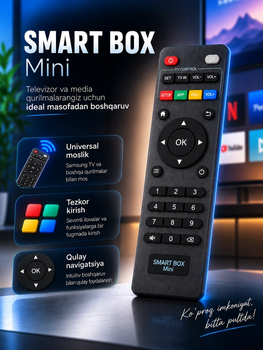 Smart box uchun pult - 