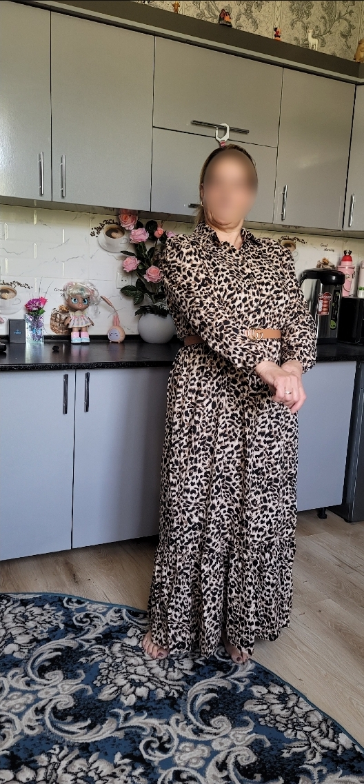 Ko`ylak ayollar uchun ZGY, yozgi, shtapel, leopard printli