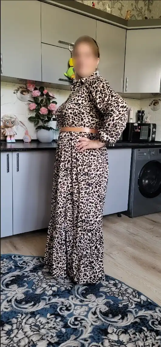 Ko`ylak ayollar uchun ZGY, yozgi, shtapel, leopard printli