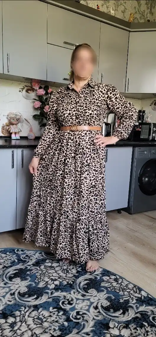 Ko`ylak ayollar uchun ZGY, yozgi, shtapel, leopard printli