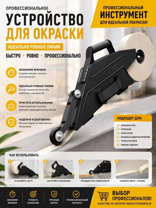 Банджо для гипсокартона, для размещения ленты - 