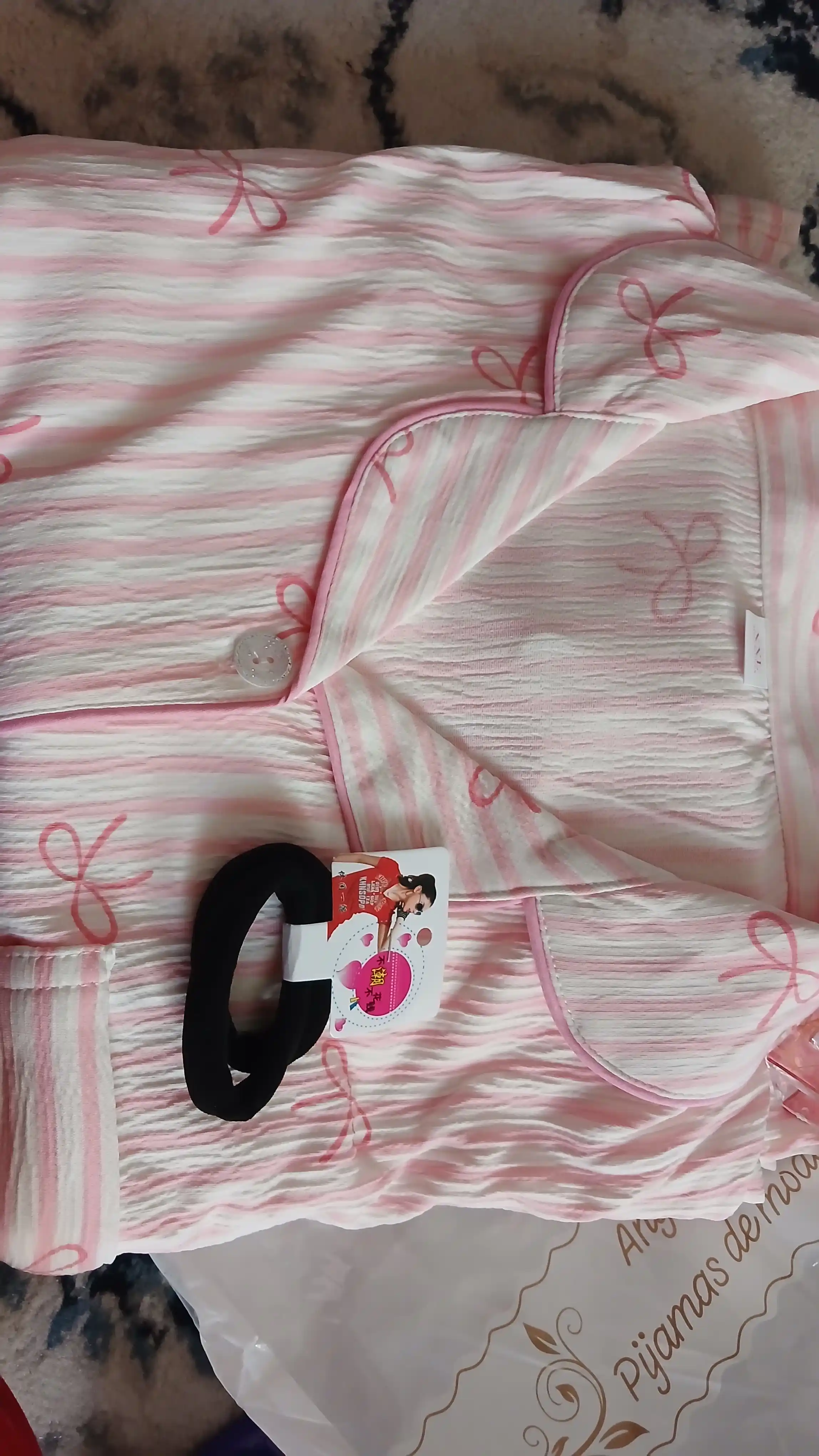 Pijama ayollar uchun 3 tasi 1da, shim va shortik, troyka, ayollar pijamasi zakolka sovg'a