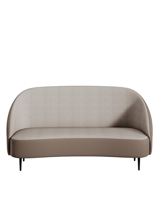 AIKO Lilla divan, uy va ofis uchun, metall oyoqli, divan, 173 x 67 x 77 sm