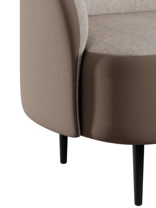AIKO Lilla divan, uy va ofis uchun, metall oyoqli, divan, 173 x 67 x 77 sm