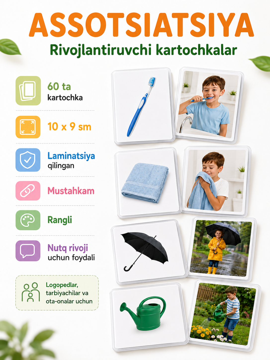 Assotsiatsiya kartochkalari - 