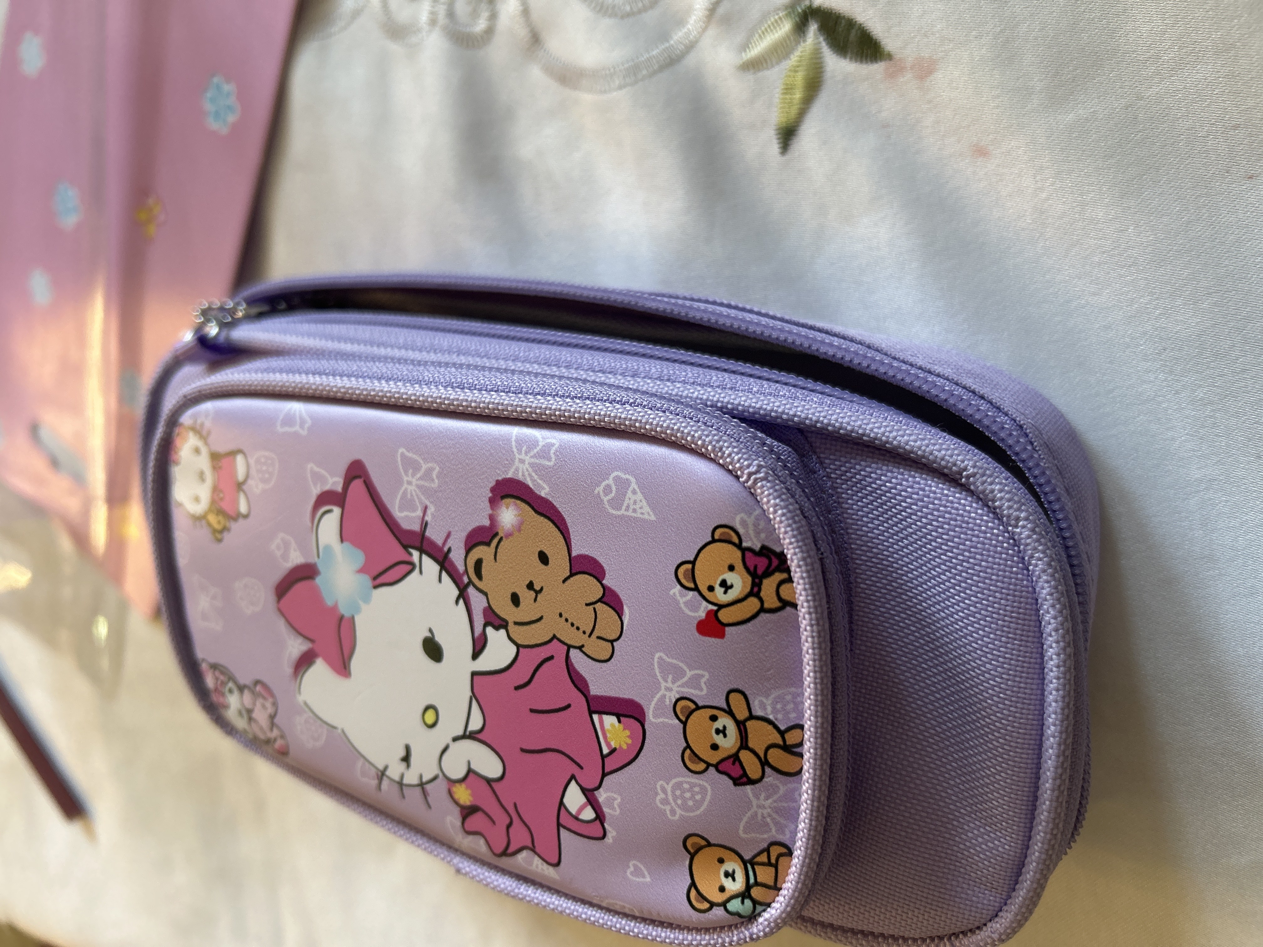 Maktab qalam qutisi Stitch, hello kitty, barbi, kosmonavt, kuromi penal, spiderman