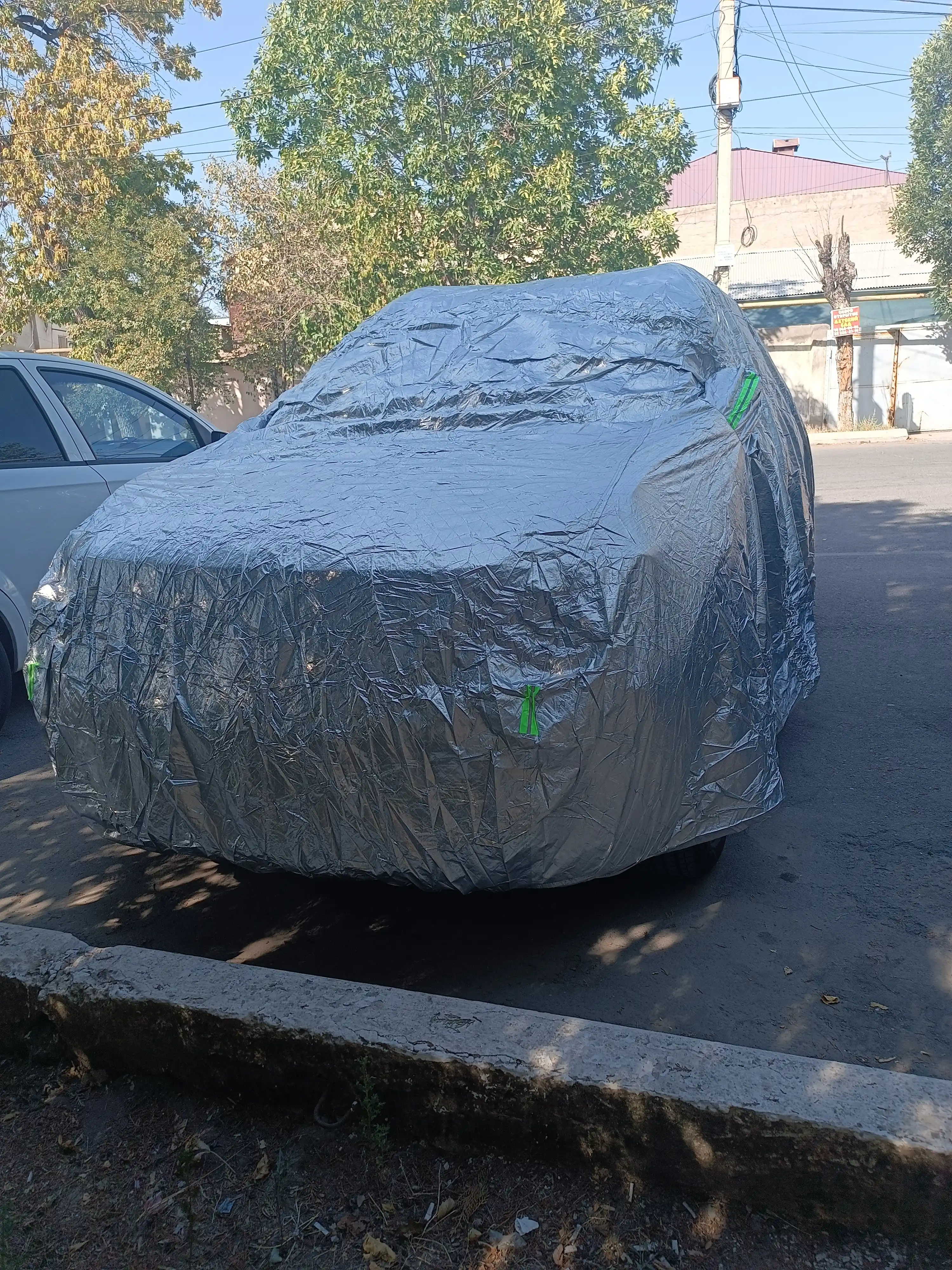 Тент для автомобиля Kia Sonet, водонепроницаемый, двухслойный