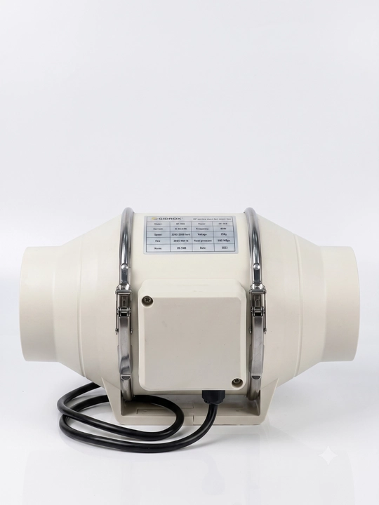 GIDROX kanal ventilyatori 220 V, 220–2206 m³/soat, diametri 100–315 mm