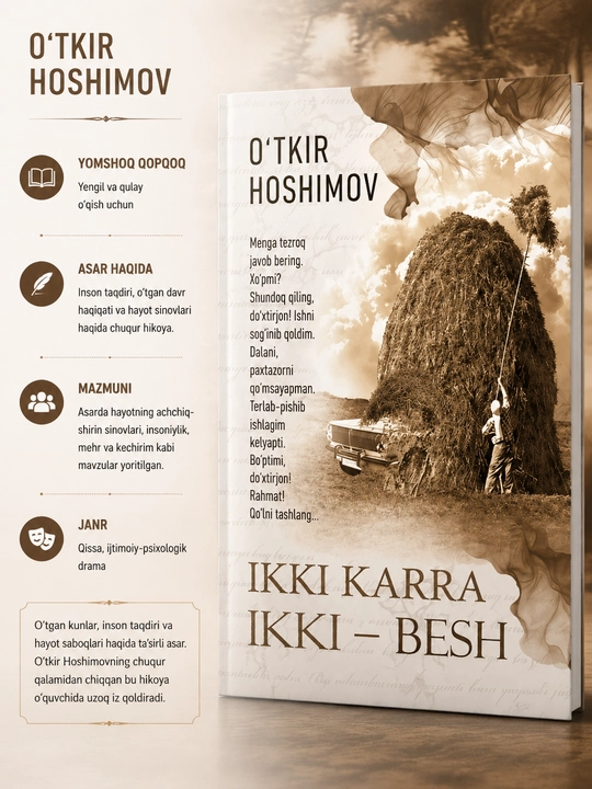 Ikki karra ikki besh, O‘tkir Hoshimov - 