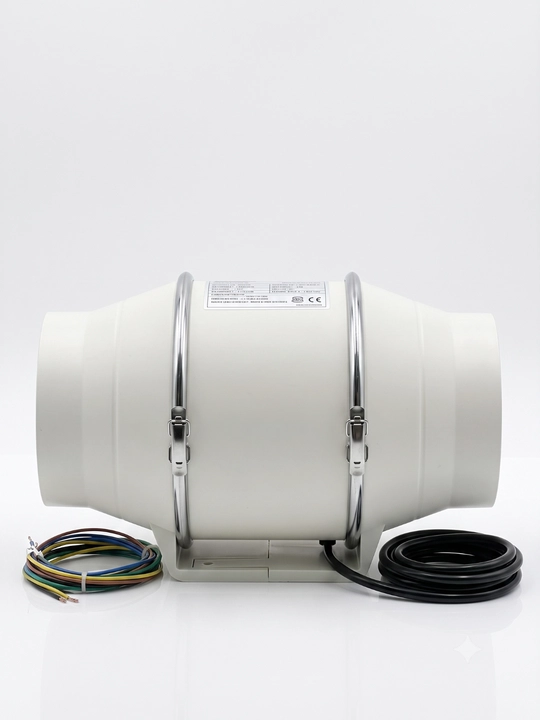 GIDROX kanal ventilyatori 220 V, 220–2206 m³/soat, diametri 100–315 mm