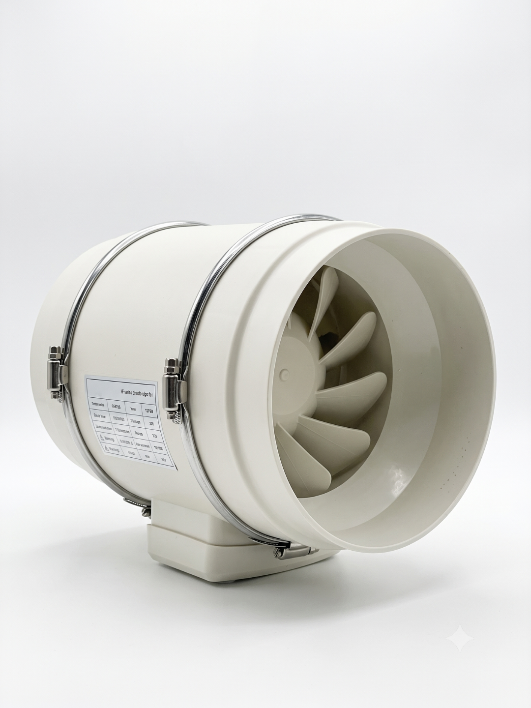 GIDROX kanal ventilyatori 220 V, 220–2206 m³/soat, diametri 100–315 mm