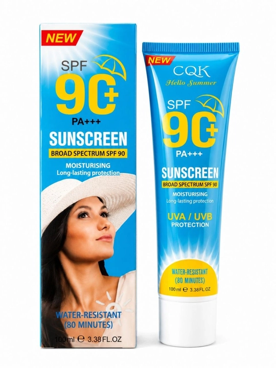 Quyoshdan himoyalovchi, namlantiruvchi,quyoshdan himoyalovchi krem,SPF 90+, PA+++, 100 ml - 