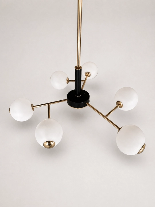 Osma LED lyustra 6 plafonli , 3 xil yorug‘lik rejimi, 20 m² gacha