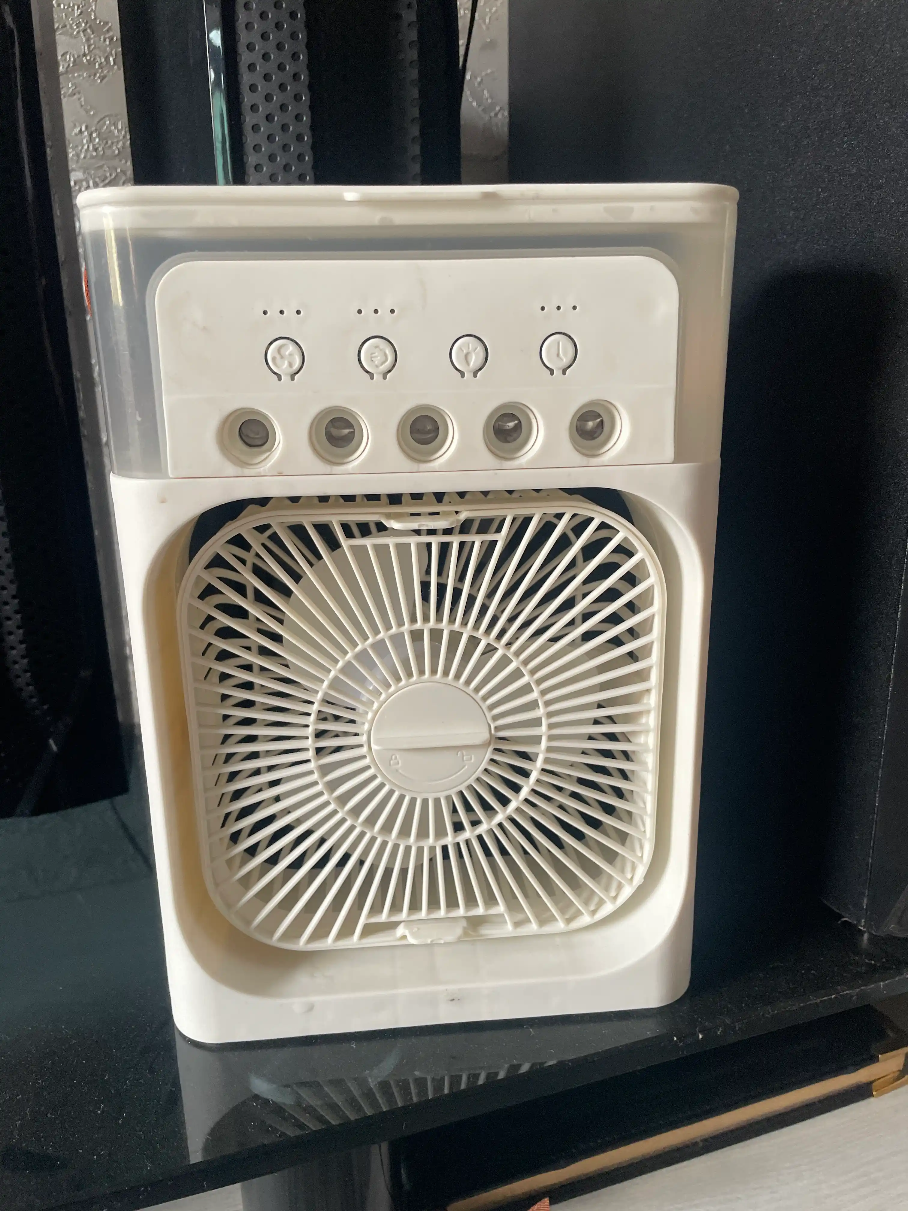 Portativ mini-konditsioner, namlagich, tozalagich va mini ventilyator, 3 tasi 1 da