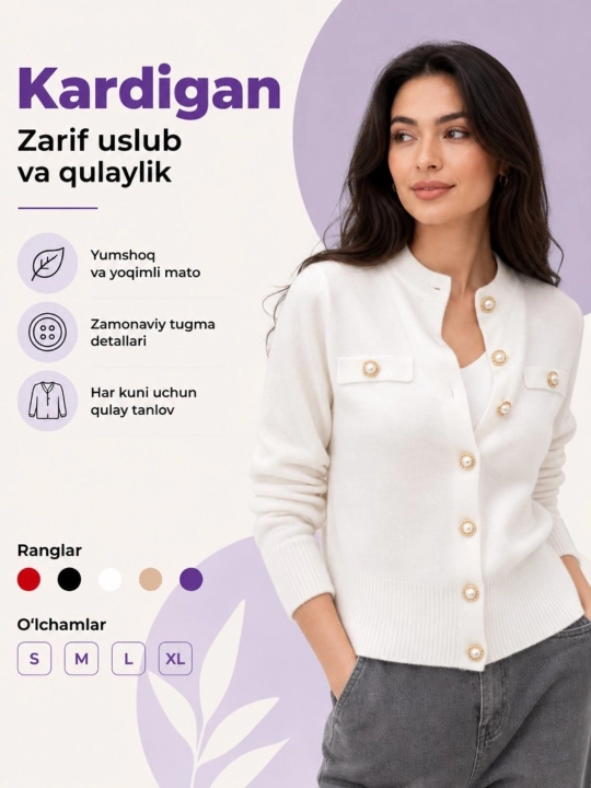 Ayollar kardigani