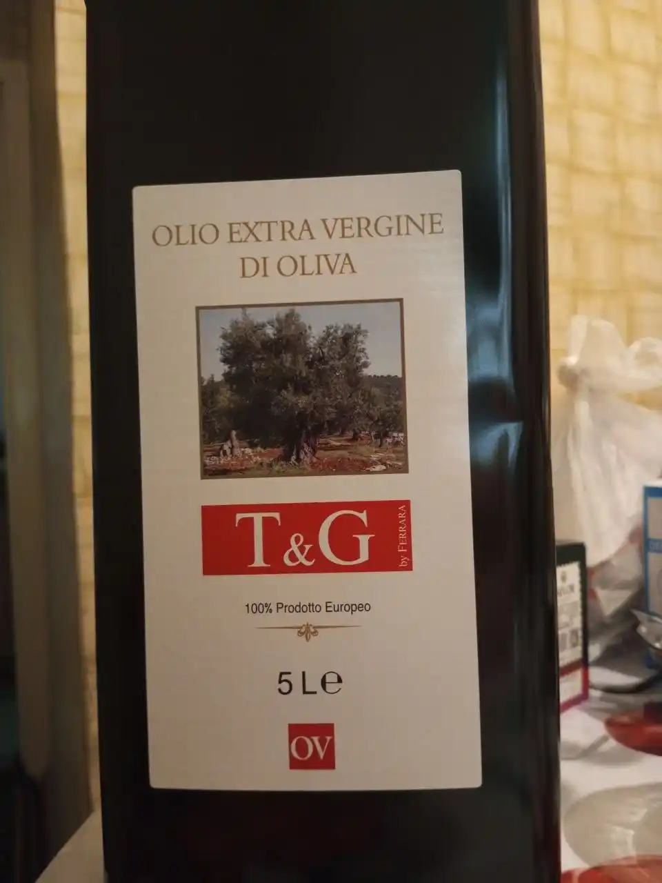 Olio Extra Vergine di Oliva, 5 л — масло первого холодного отжима