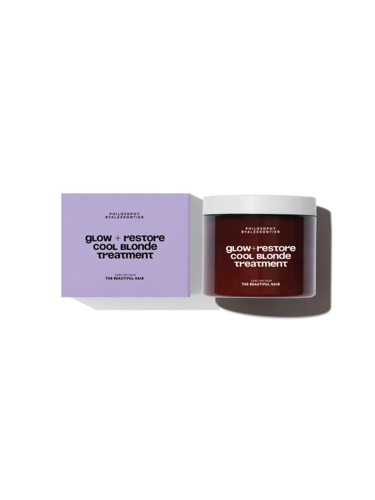 Alex Kontier Restore Blonde Treatment-sochning tuslarini saqlash uchun niqob-konditsioner