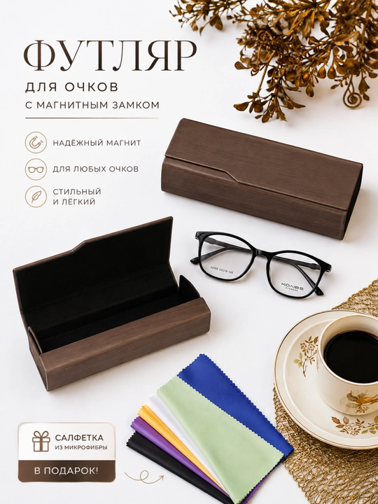 Противоударный футляр для очков