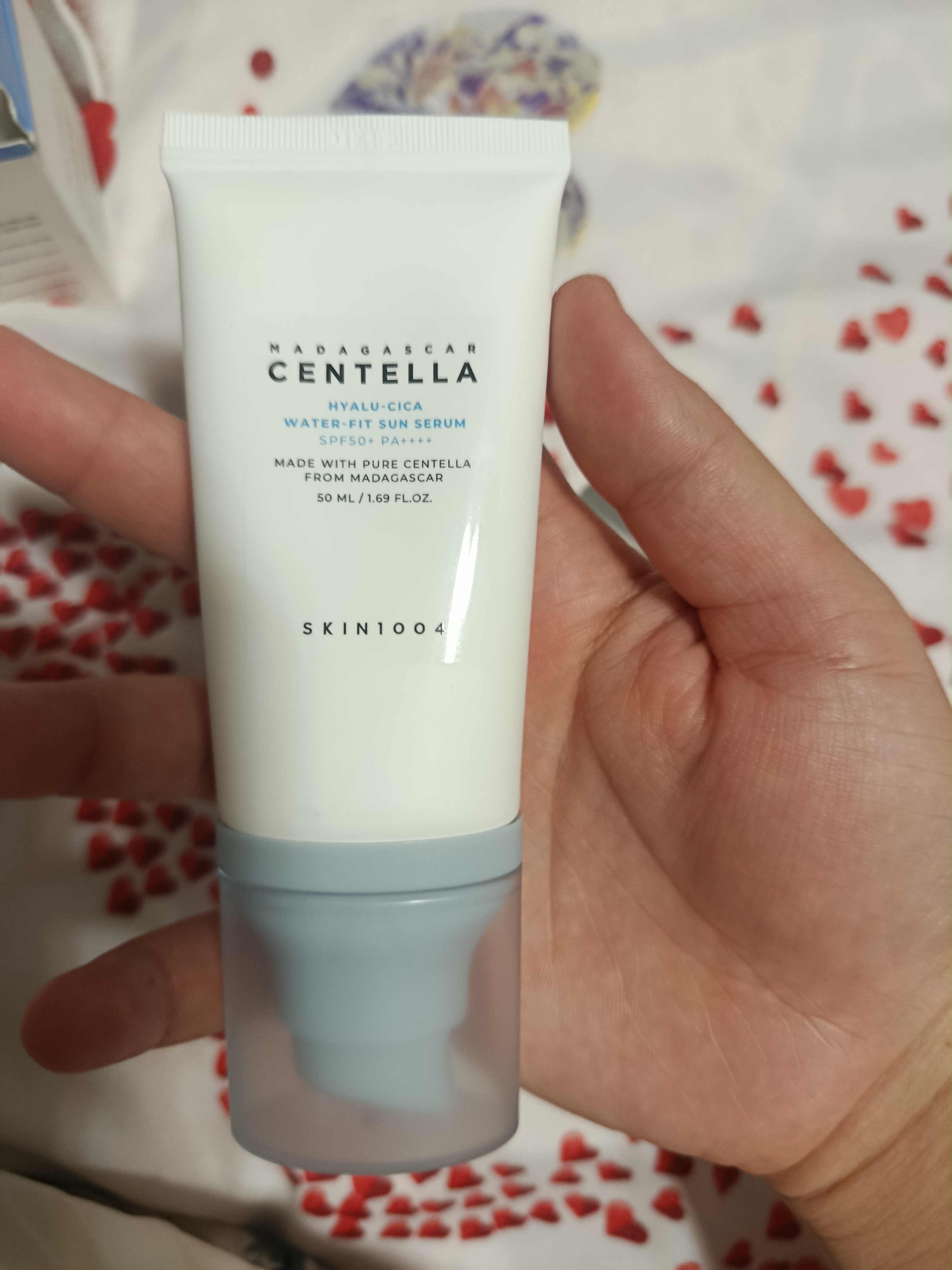 Centella Madagascar SPF 50+ — легкий солнцезащитный крем с экстрактом центеллы, 50 мл