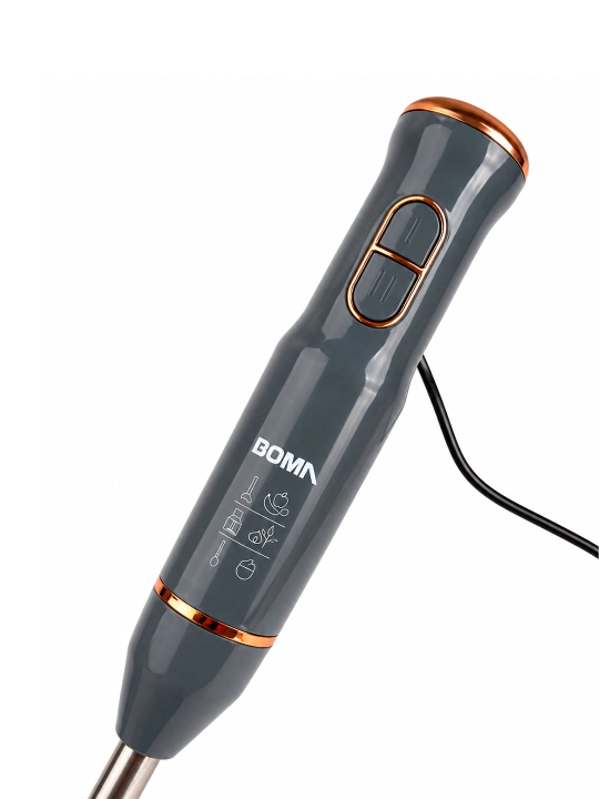 Qo'l blenderi 4 in 1, quvvati 300-1000W BOMA, ko‘p funksiyali blender, metall pogrujnoy