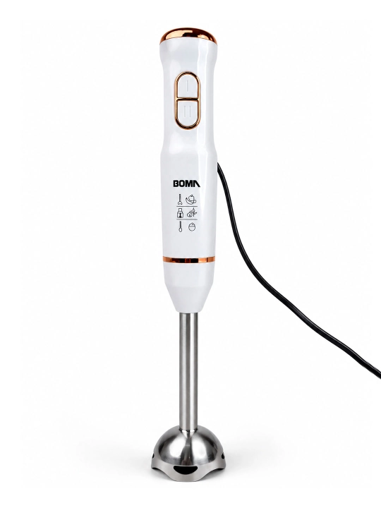 Qo'l blenderi 4 in 1, quvvati 300-1000W BOMA, ko‘p funksiyali blender, metall pogrujnoy