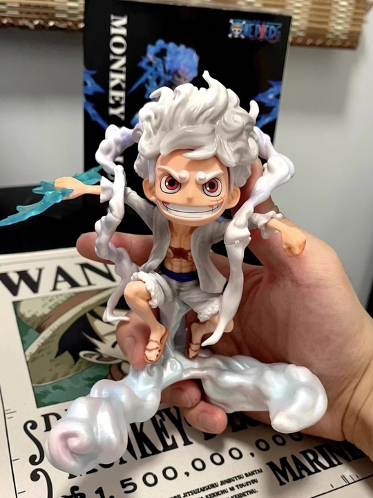 Аниме фигурка Ван Пис Луффи Гиар 5 One Piece Nika, 16 см