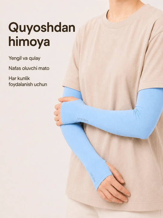 Trikotaj yeng, yumshoq va elastik, 4 xil rang