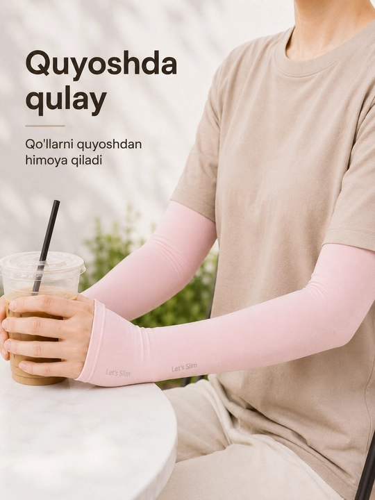Trikotaj yeng, yumshoq va elastik, 4 xil rang