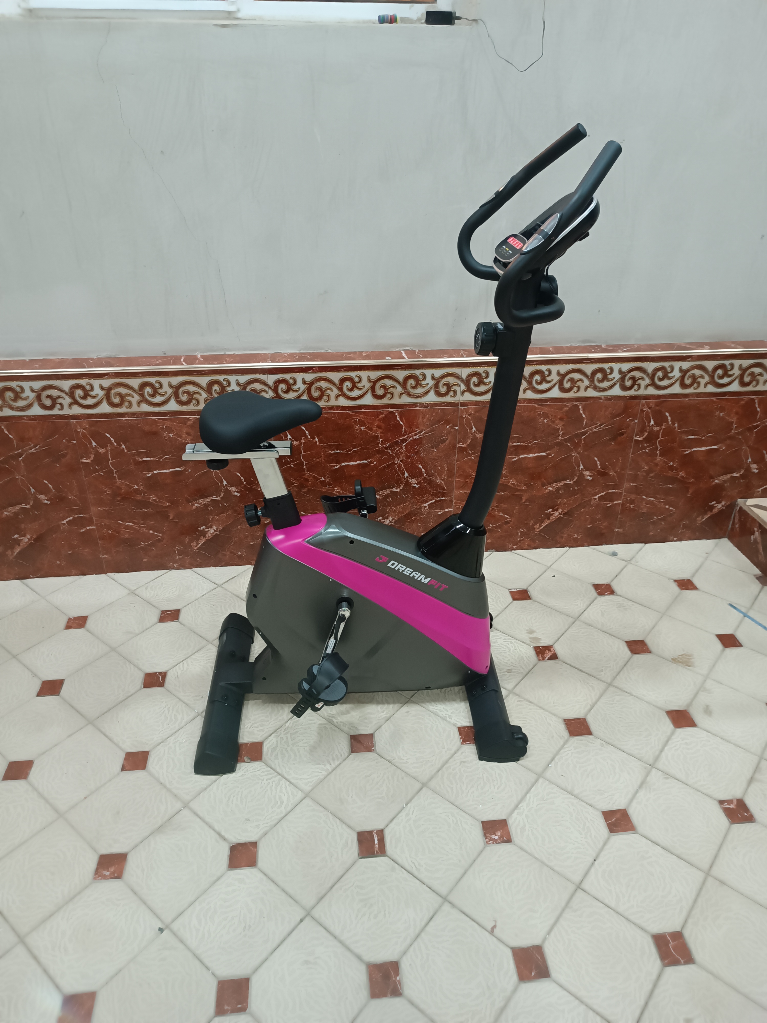 Велотренажёр Dreamfit для дома, вертикальный и горизонтальный, 8 уровней нагрузки