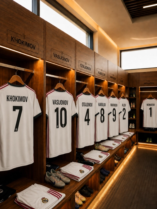 Футбольная форма ''REAL MADRID'', для домашних и выездных встреч, 2025-26
