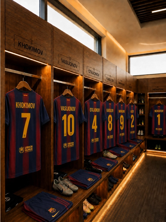Футбольная форма ''REAL MADRID'', для домашних и выездных встреч, 2025-26