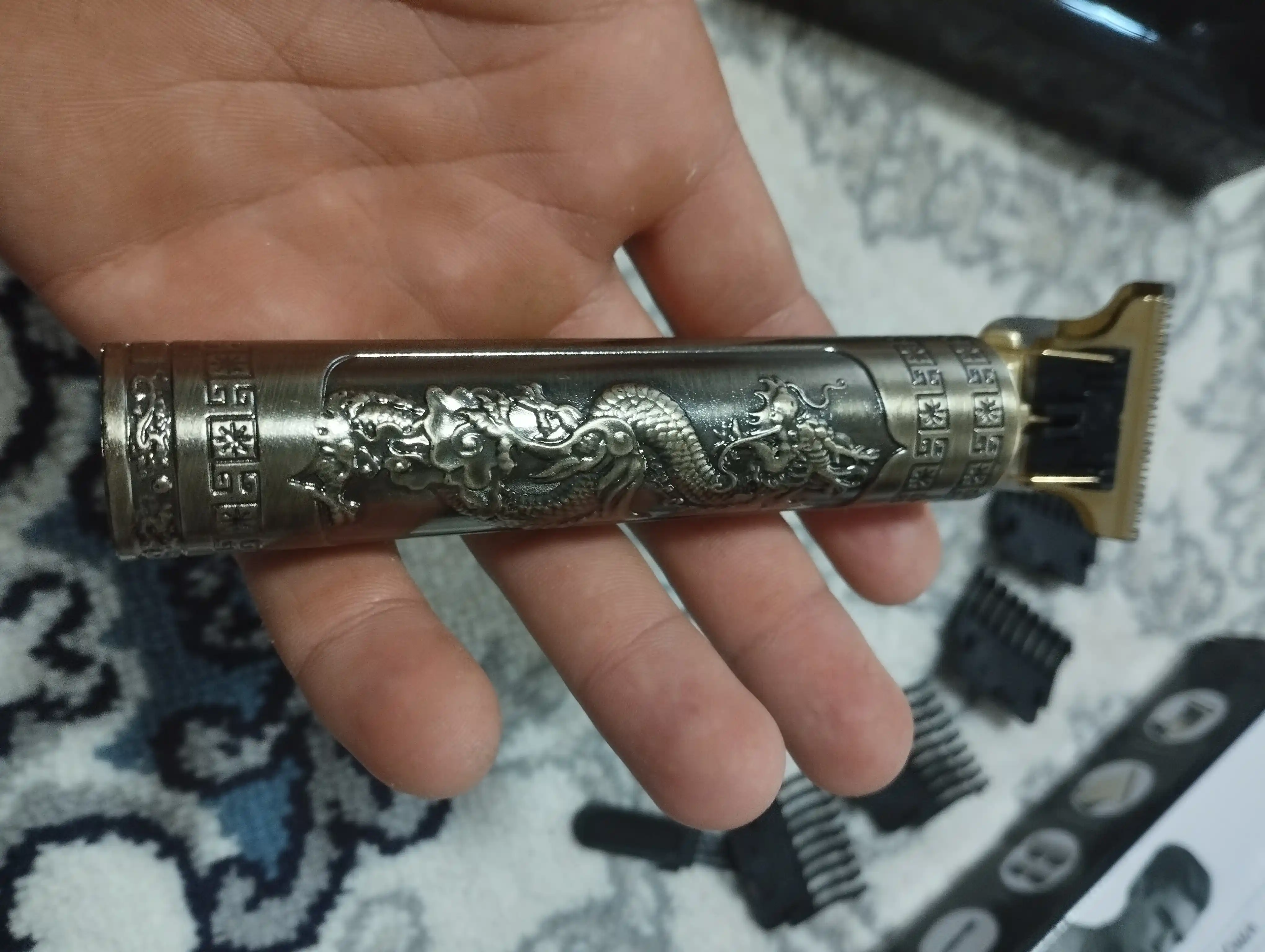 Mashinka, soch va soqol oladigan mashinka, Trimmer, ustara, Vintage T9