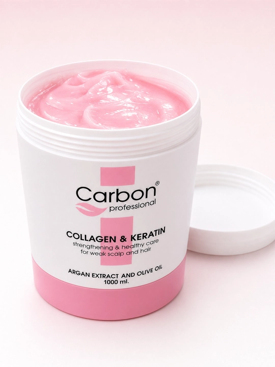 Бальзам, маска Collagen с растительными экстрактами для сухих волос, 1500-1000 мл
