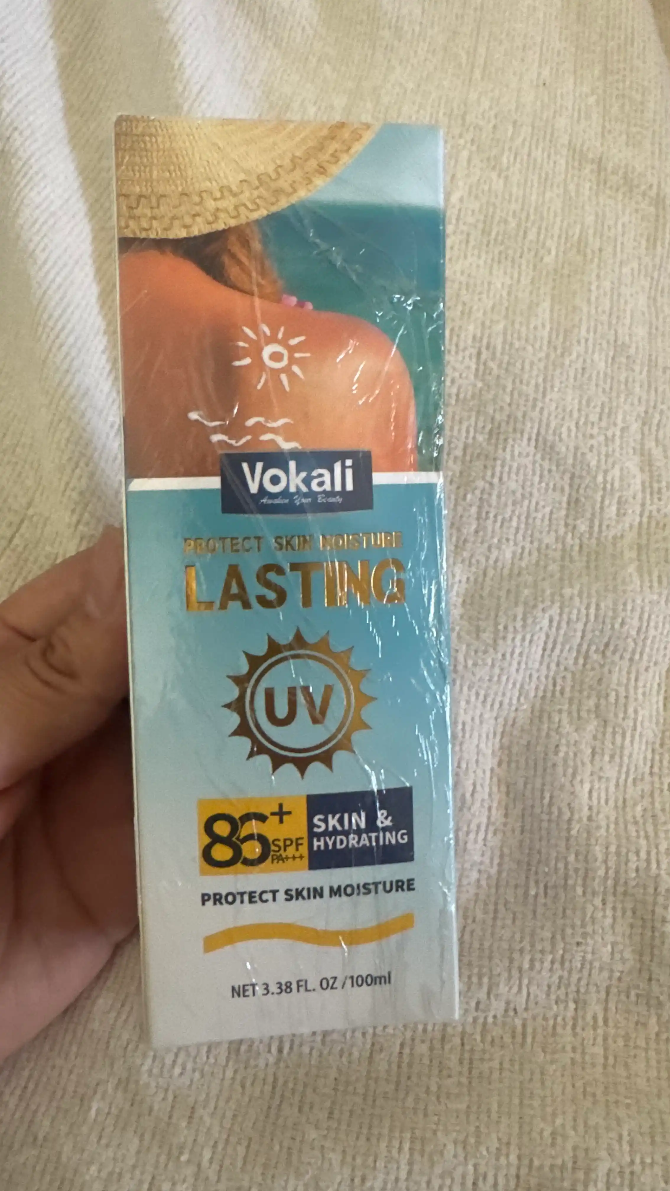 Солнцезащитный крем Vokali sunscreen SPF +90 pa ++++