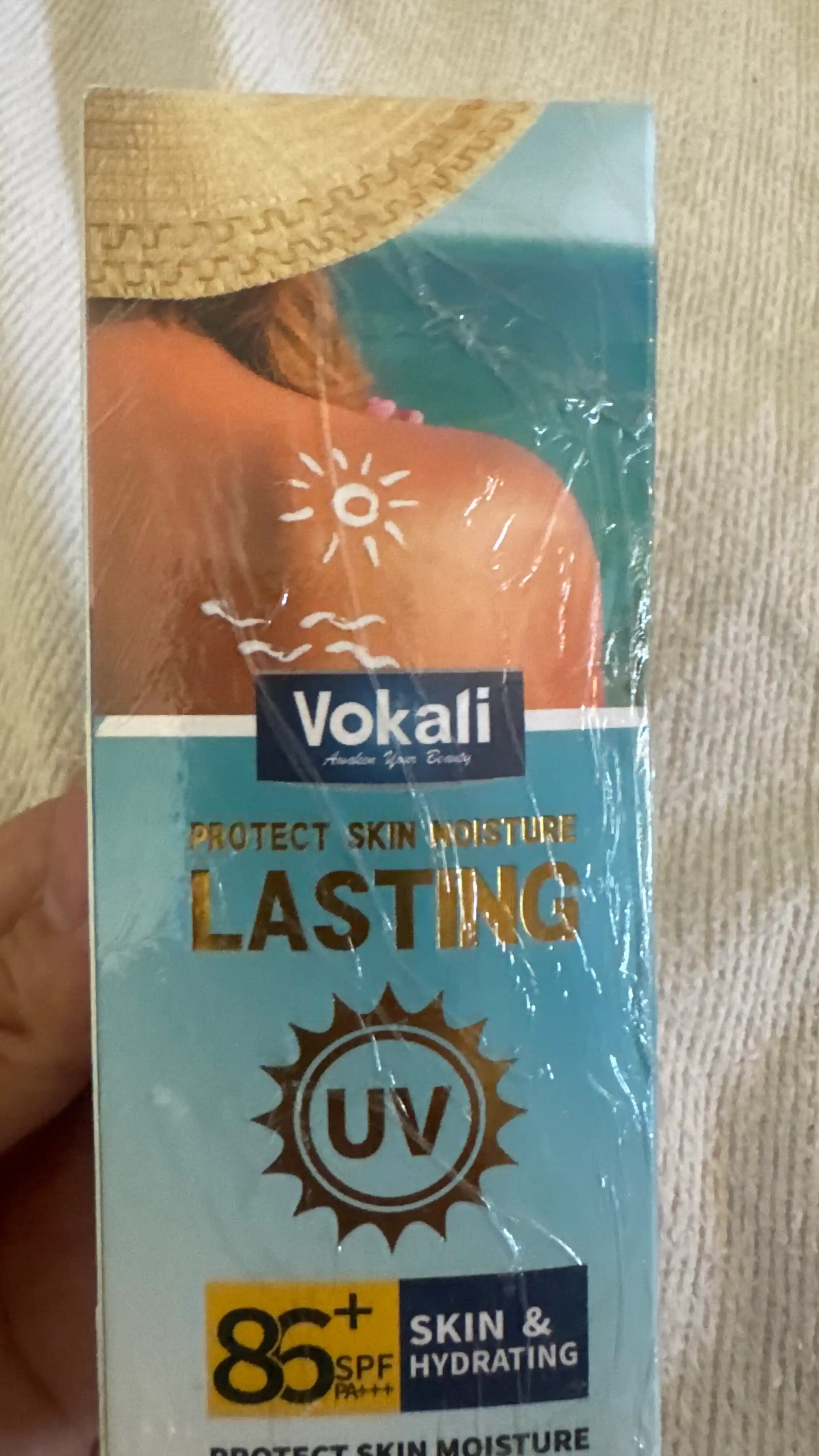 Солнцезащитный крем Vokali sunscreen SPF +90 pa ++++