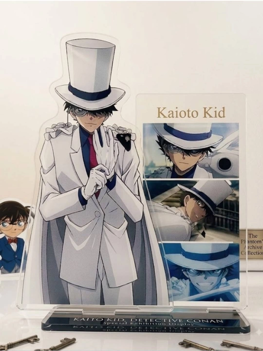 Detective Conan animesidagi Kaito Kid akrilik figurasi