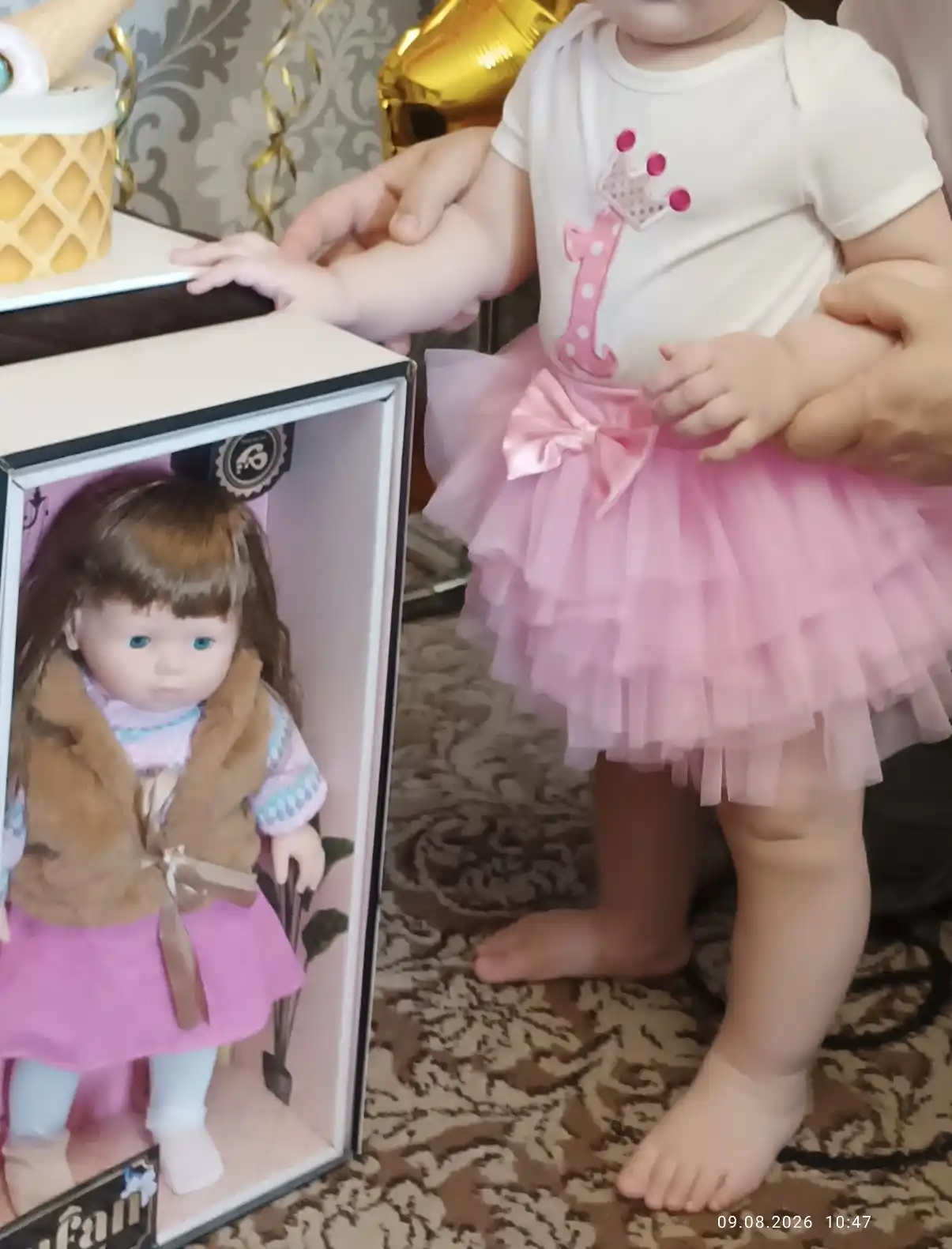 Праздничный набор одежды для девочек 1 и 2 лет