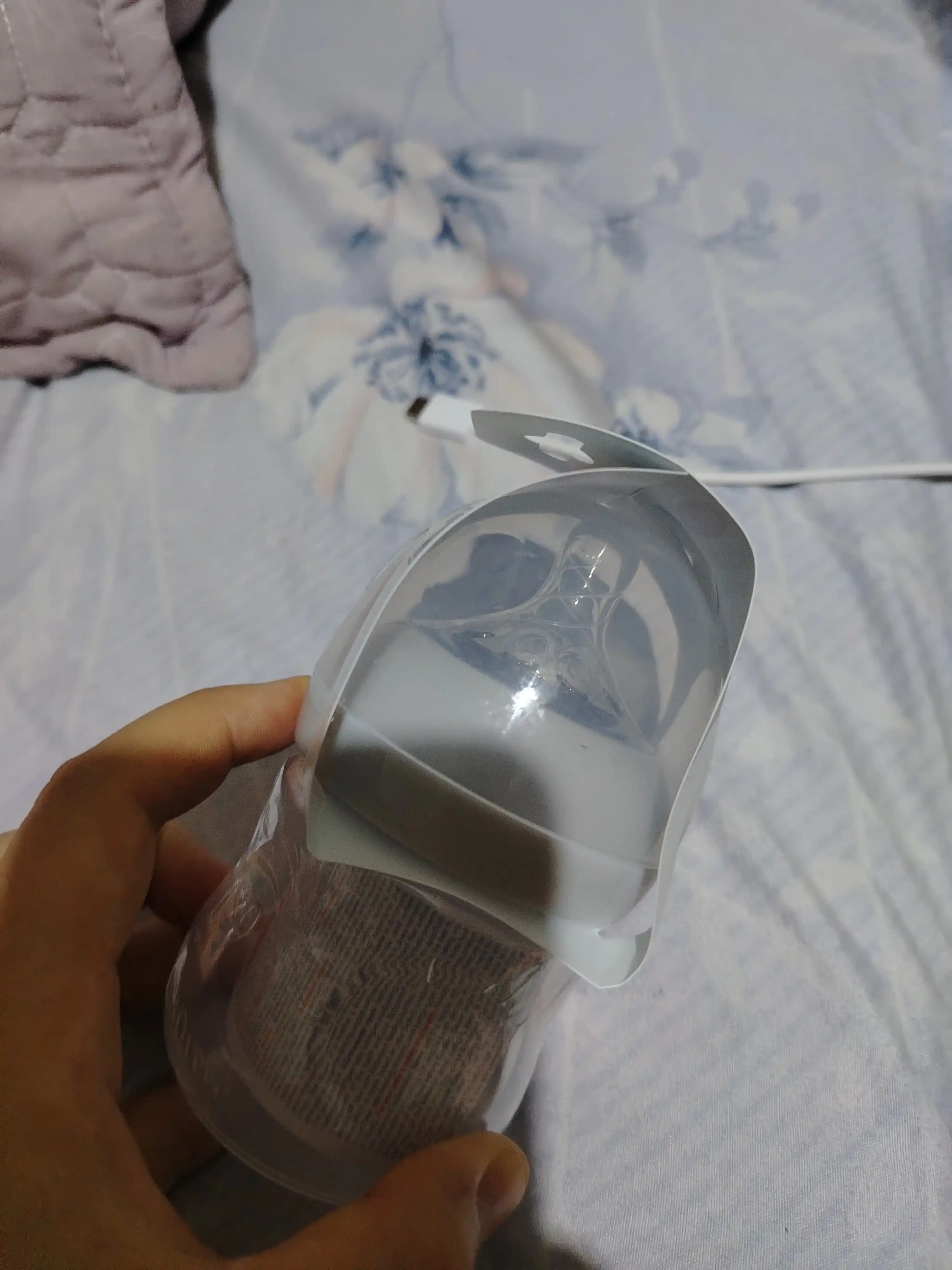 BabyLand tabiiy silikonli butilka, chaqaloqlarni ovqatlantirish uchun, 125, 260 ml hajmli